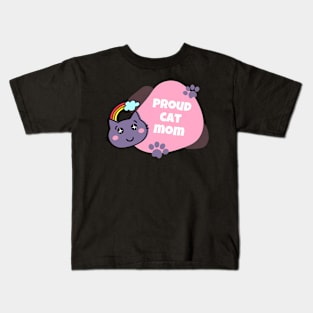 Mother's Day cat lover Kids T-Shirt